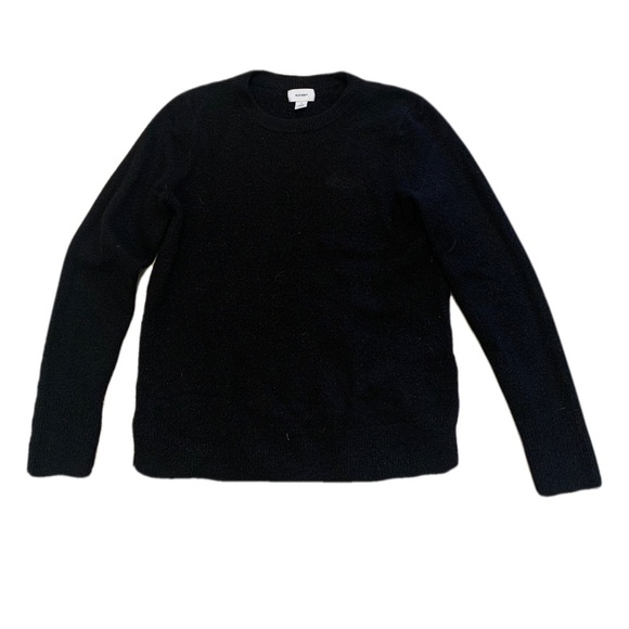 Old Navy Black Crew Neck Long Sleeve Sweater - Size Small (S/P) - Picture 1 of 7
